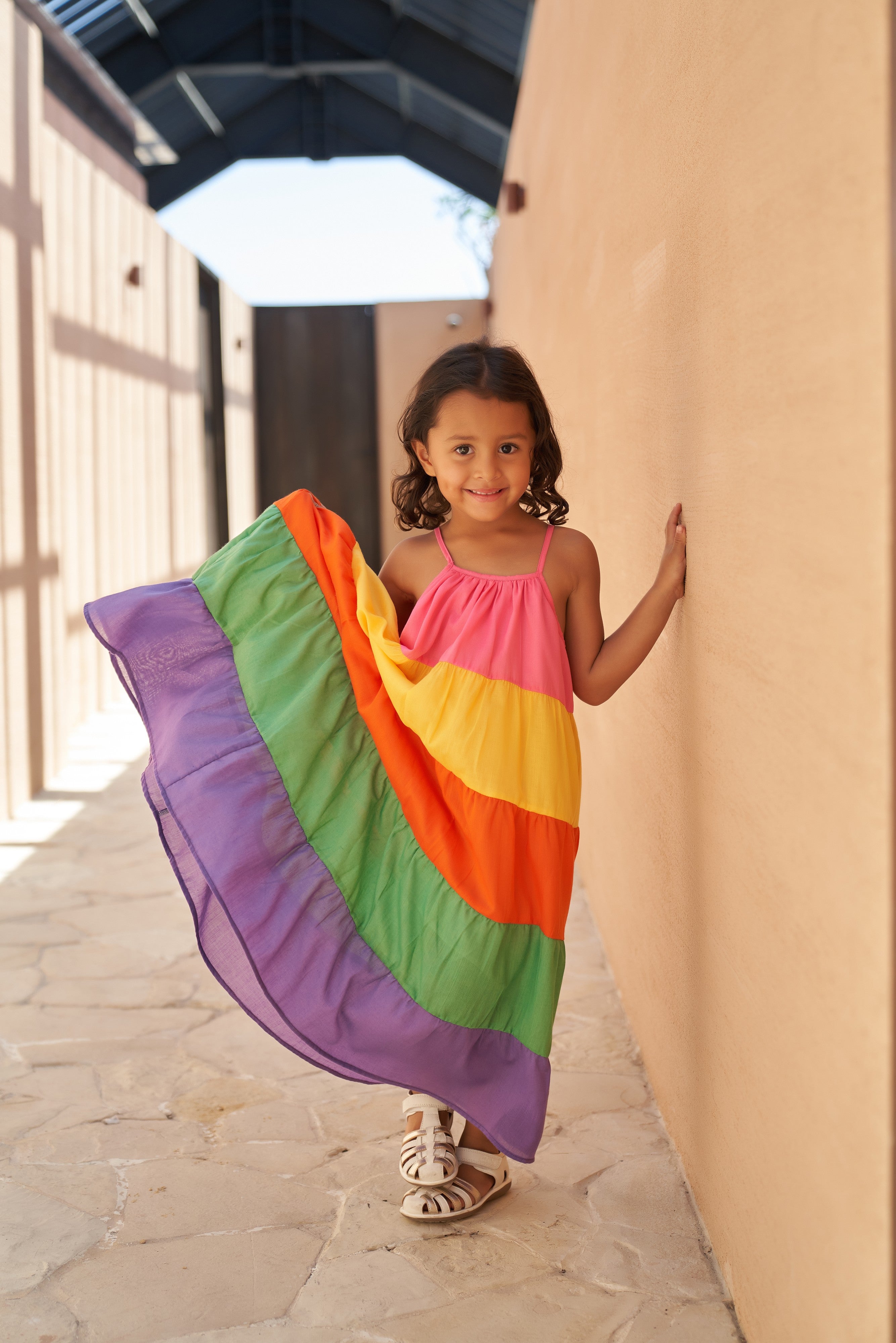 Rainbow Pop Dress