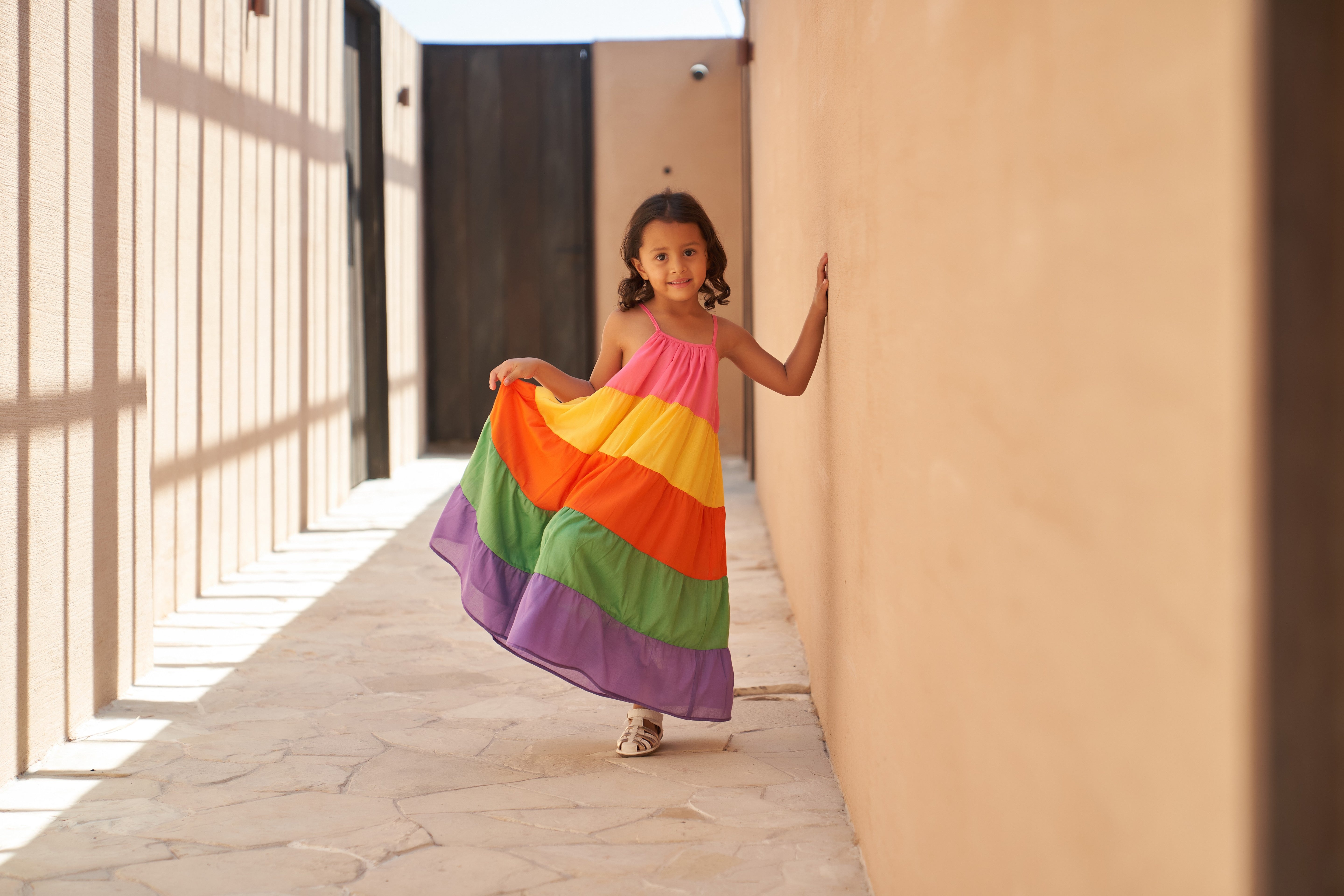 Rainbow Pop Dress
