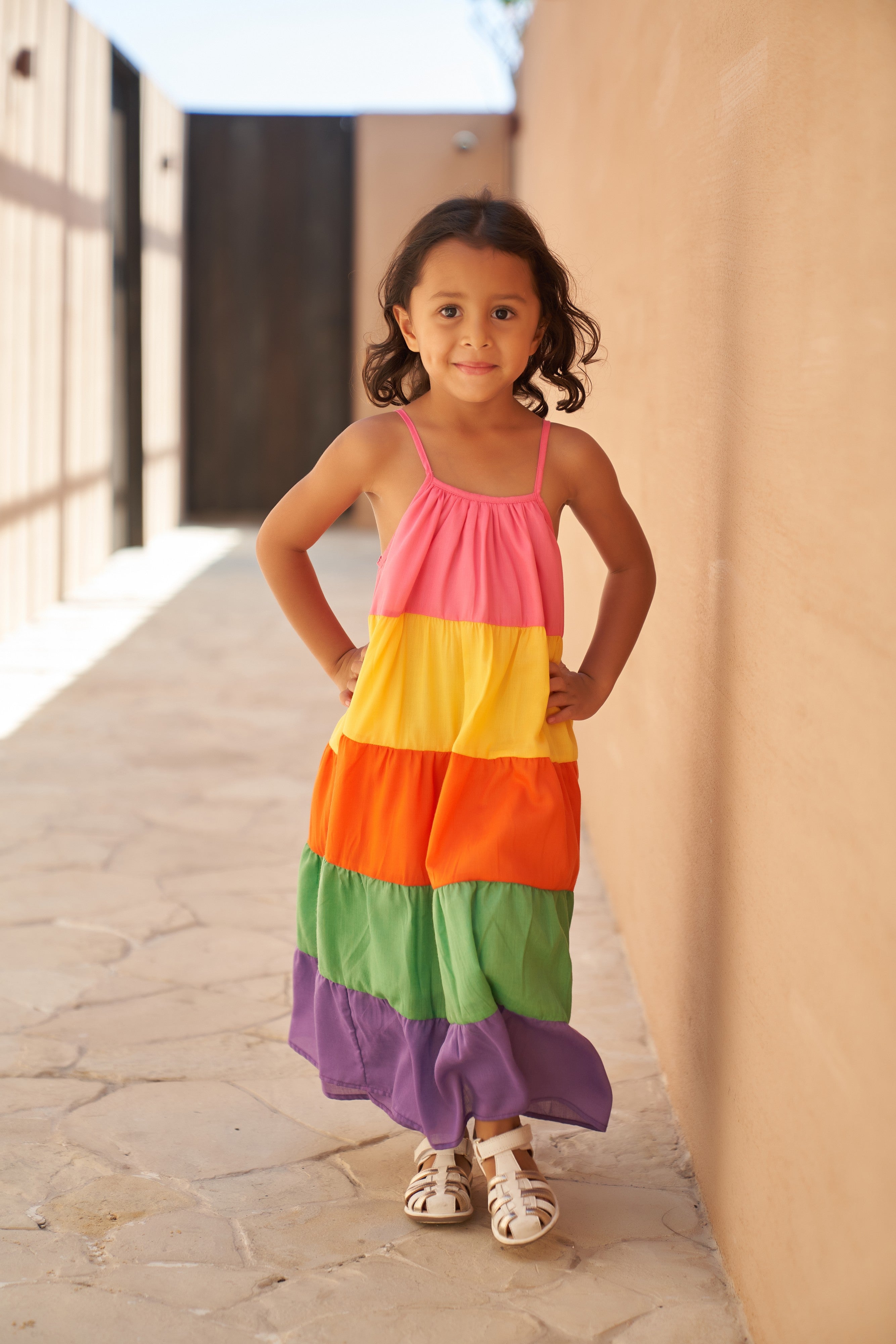 Rainbow Pop Dress