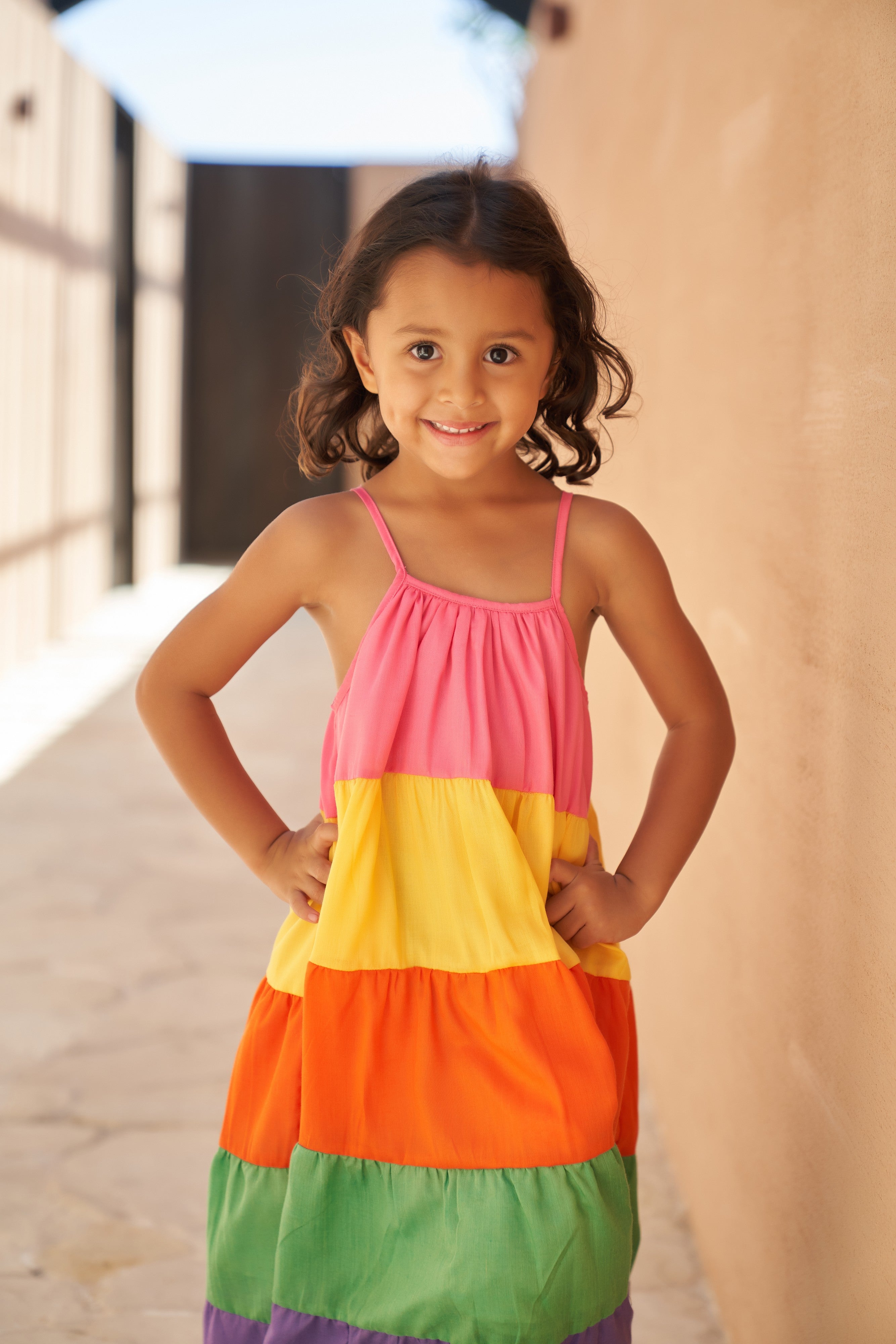 Rainbow Pop Dress
