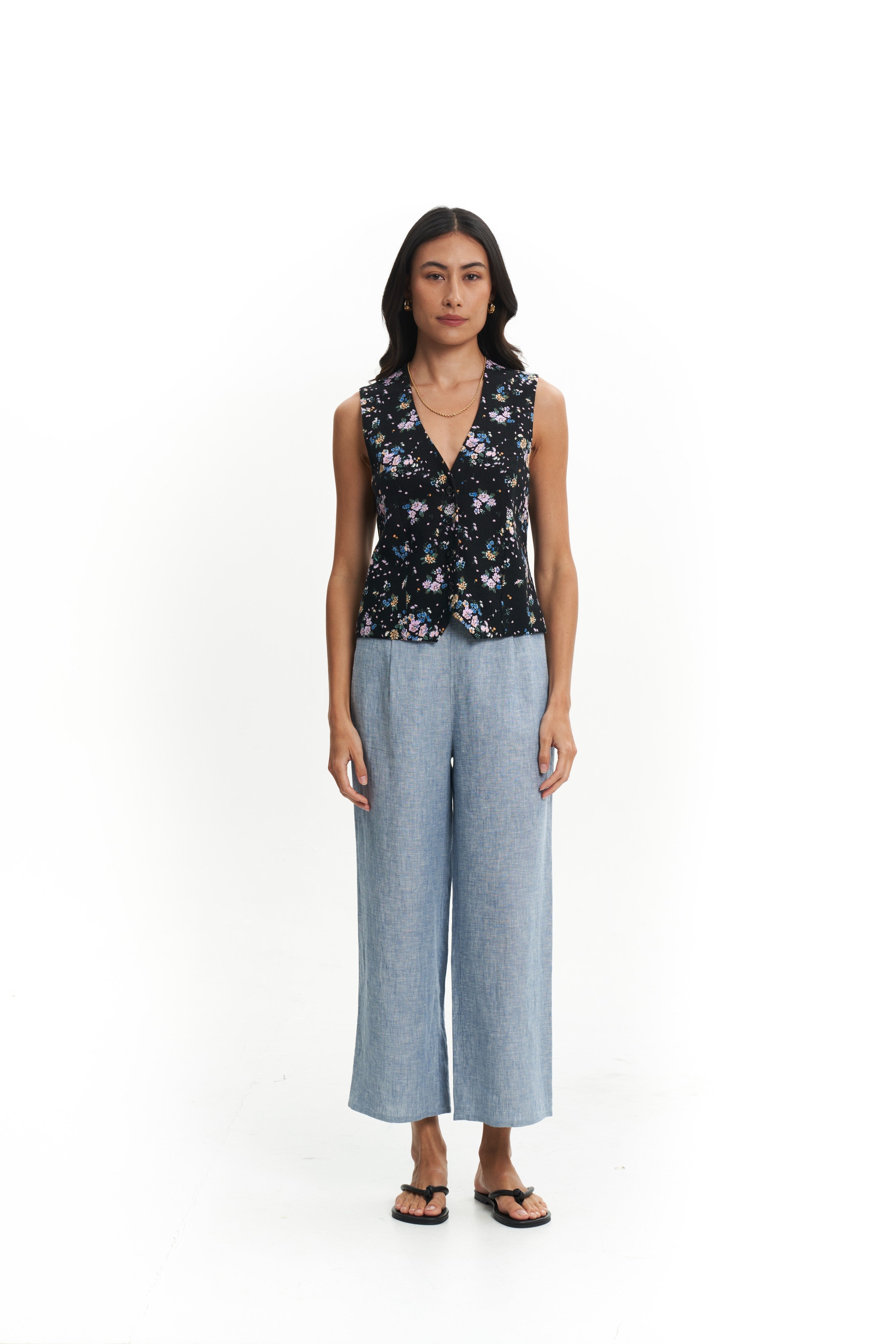 Romy Vest Top