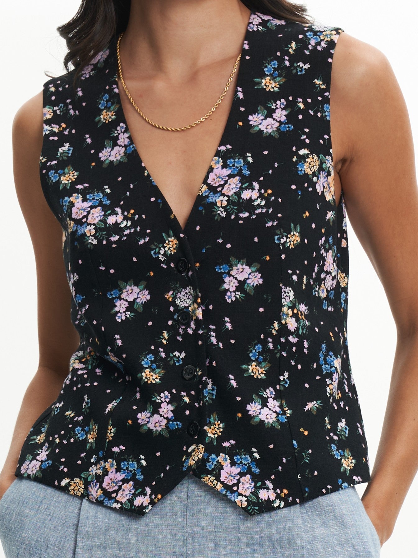 Romy Vest Top