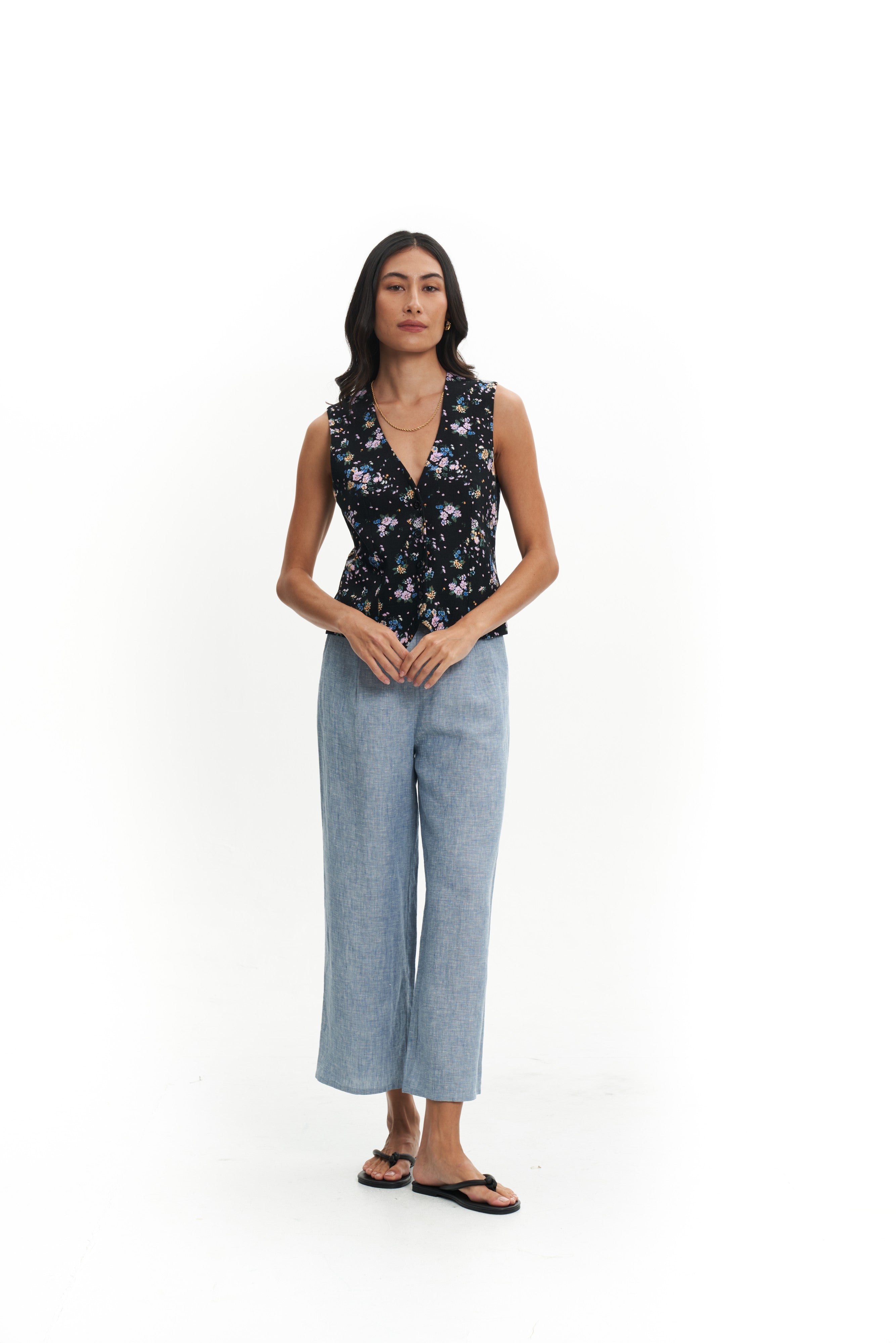 Romy Vest Top